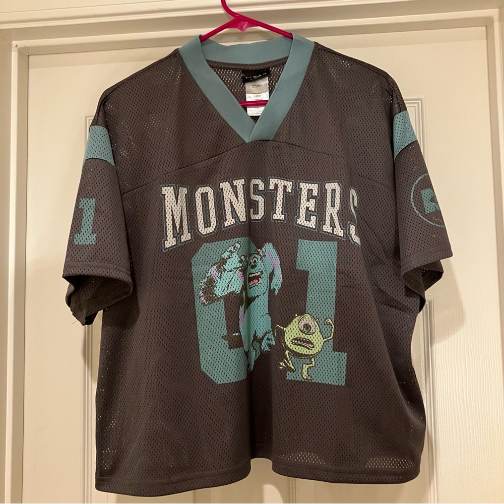 Disney Monsters Jersey - Black and Green - Picture 2 of 8